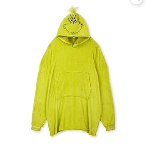 Adult Grinch Oversized Hoodie